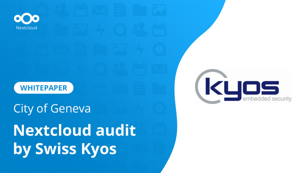 Nextcloud audit by Swiss Kyos